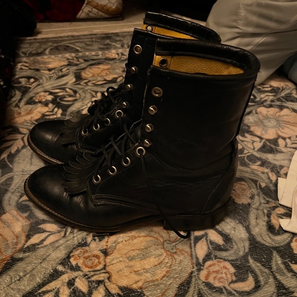 Black Laredo Boots - Picture 2 of 5